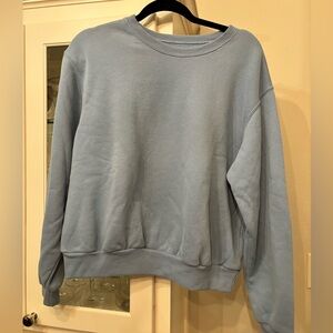 Abercrombie & Fitch Crewneck Blue Sweatshirt, Size S